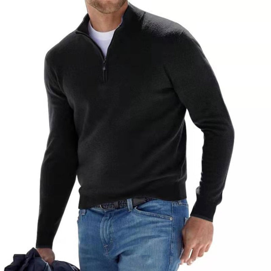 Men's Quarter Zip Shirt | Relaxed