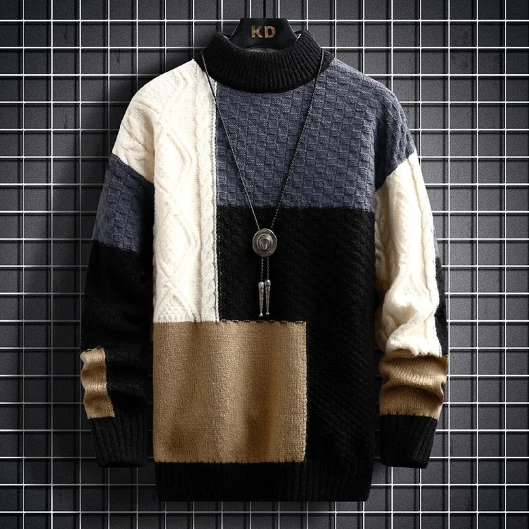 Men's Turtleneck Sweater | Warm