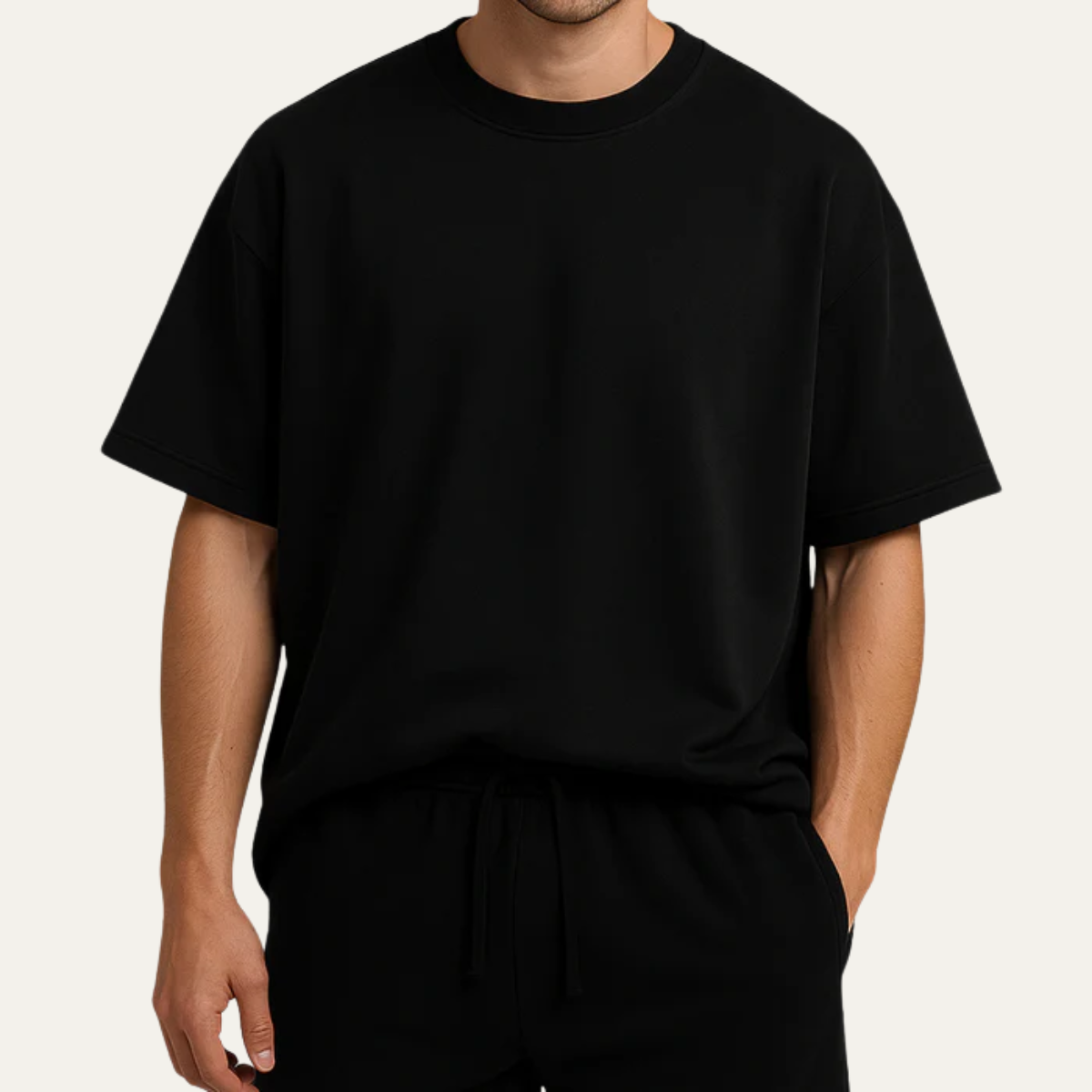 The Barbaresco Men’s Casual Summer Lounge Outfit - T Shirt & Shorts Co Ord Set