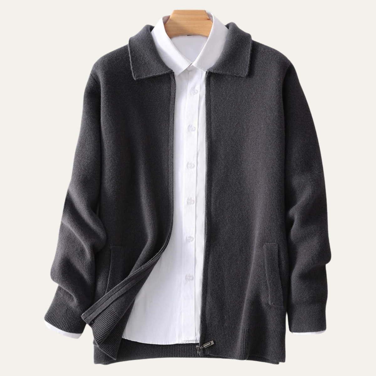 The Timbermoor Men's Cashmere Wool Knit Sweater