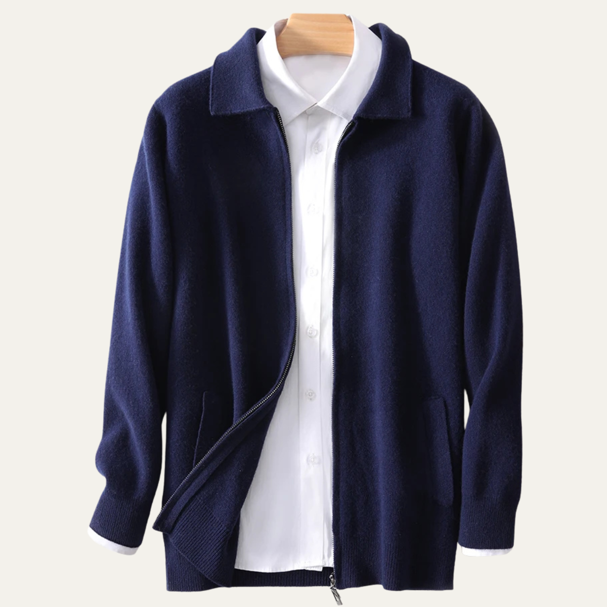 The Timbermoor Men's Cashmere Wool Knit Sweater