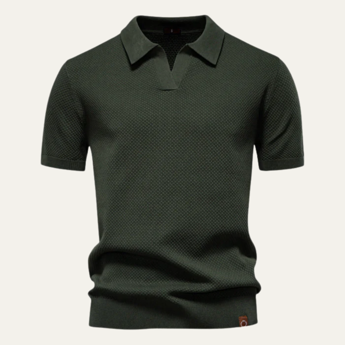 The Cortina Men’s Trendy Textured Polo Shirt