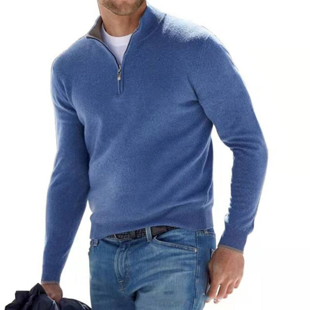 Men's Quarter Zip Shirt | Relaxed
