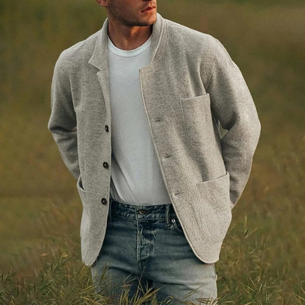 Men's Casual Knit Jacket | Classic