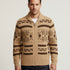 Men’s Vintage Thick Winter Shawl Collar Knit Cardigan