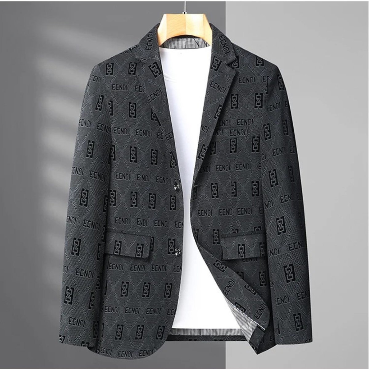 The Kentmere Men’s Oversized Houndstooth Business Casual Work Blazer
