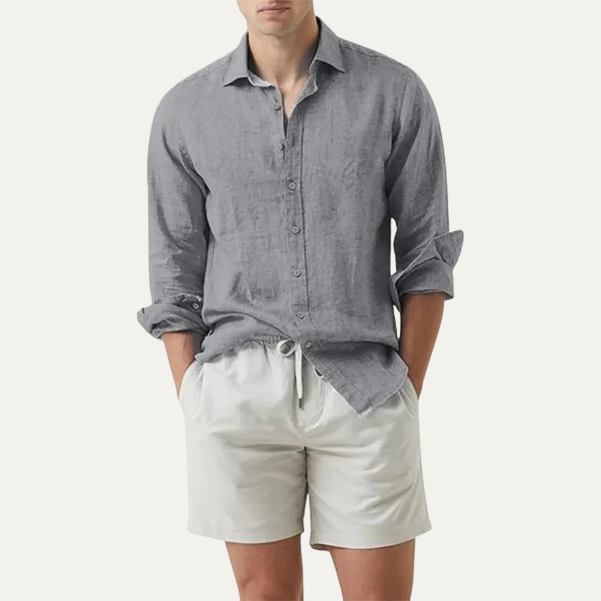 The Bozeman Men’s Lightweight Summer Linen Shirt
