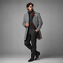 Men’s Elegant Classic Wool Coat with Quilted Lining