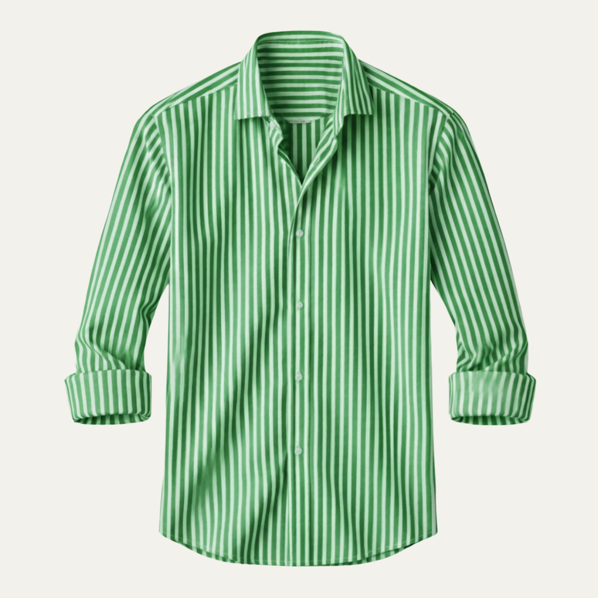 The Buckhead Men’s Lightweight Smart Fit Striped Linen Shirt