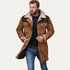 Men’s Vintage Shearling Lined Warm Winter Jacket
