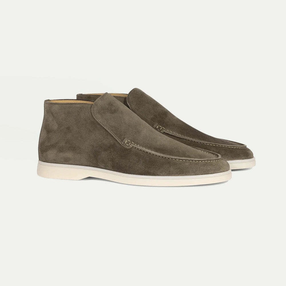 Suede Loafers