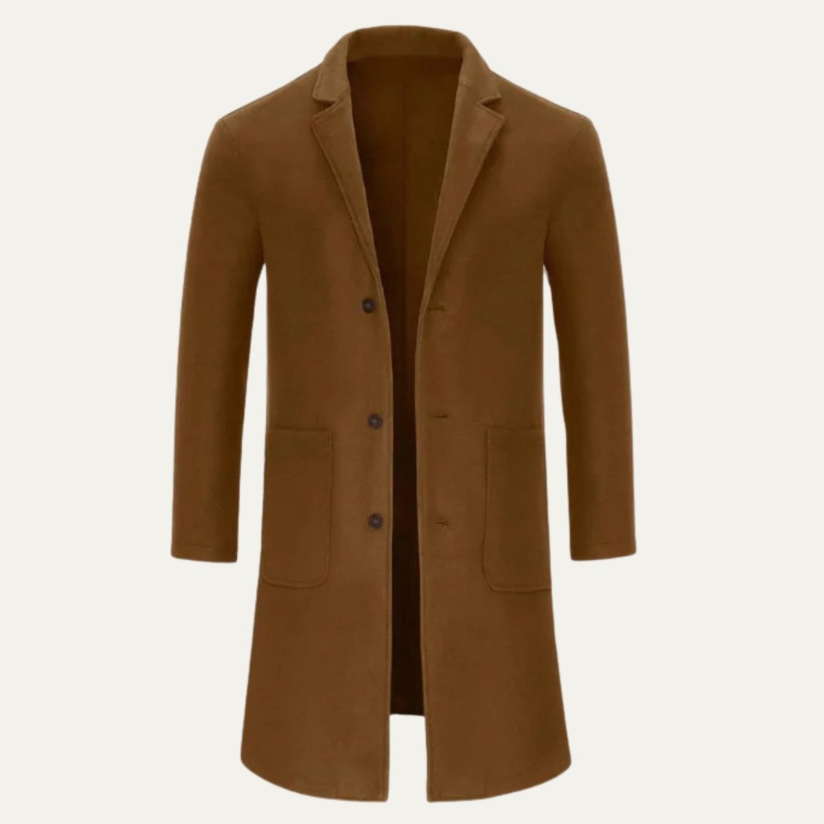 Men’s Classic Winter Slim Fit Overcoat
