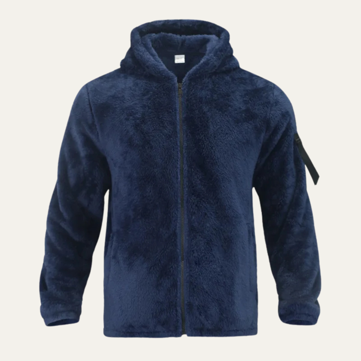 Men’s Fleece Warm Soft Velvet Hoodie Jacket