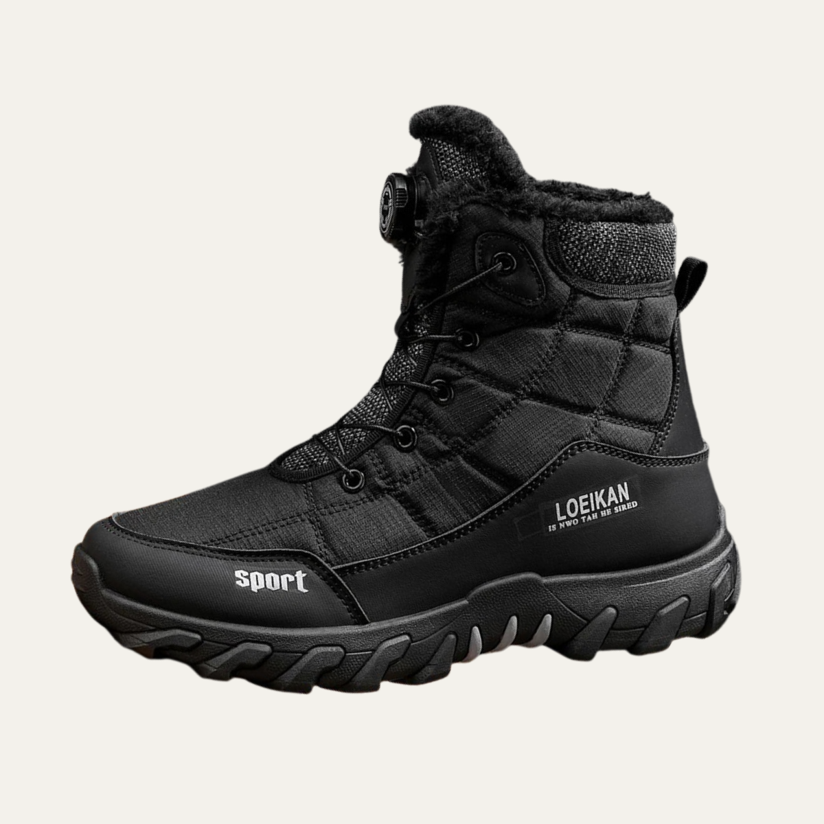 Men’s Stylish Plush Lined Snow Boots
