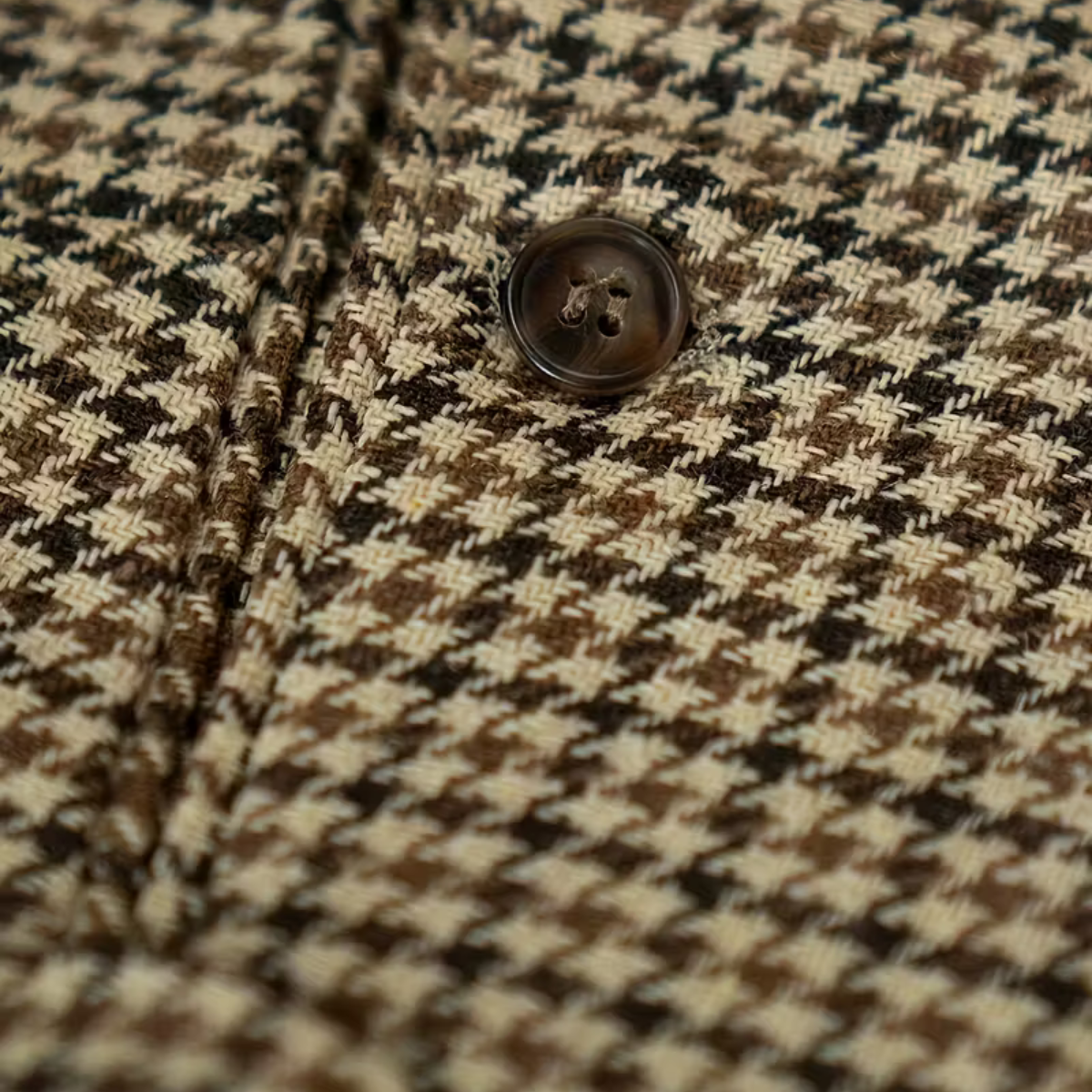 The Barossa Men’s High Waisted Houndstooth Vintage Dress Pants