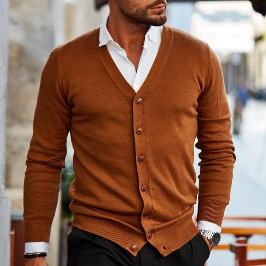 Men's V-Neck Cardigan | Casual
