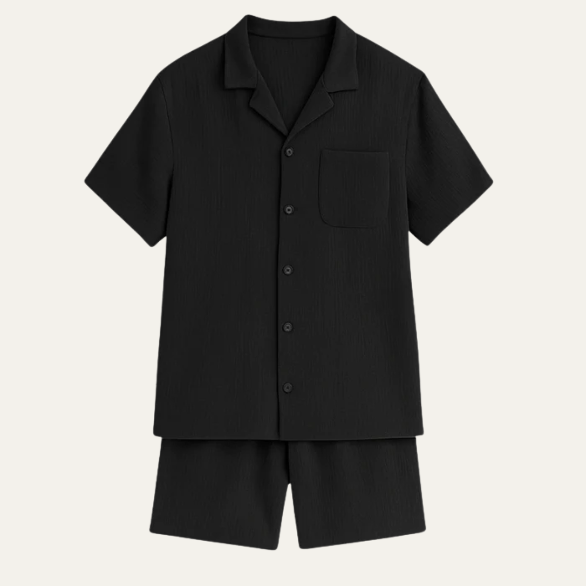 The Polignano Men’s Casual Summer Set - Shirt & Shorts