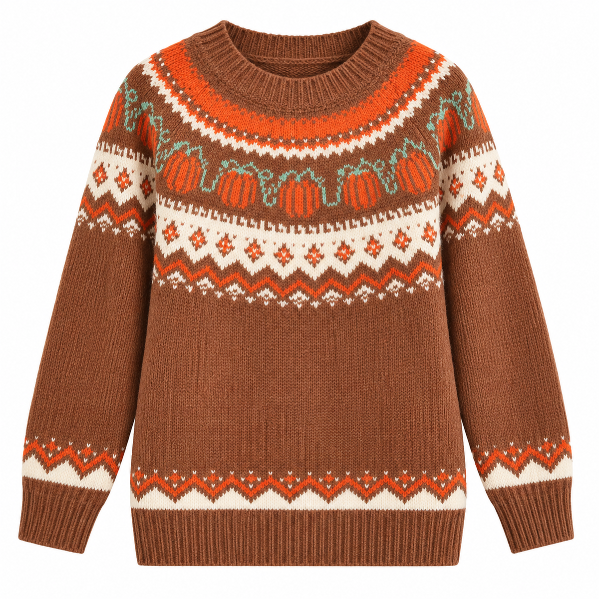 Women's Soft Loose Crew Knit
