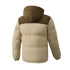 Men's Two Tone Puffer Coat – Quilted