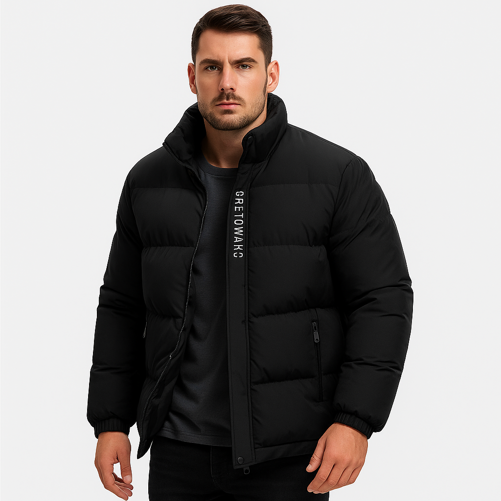 Men’s Classic Quilted Warm Outerwear | Jacket