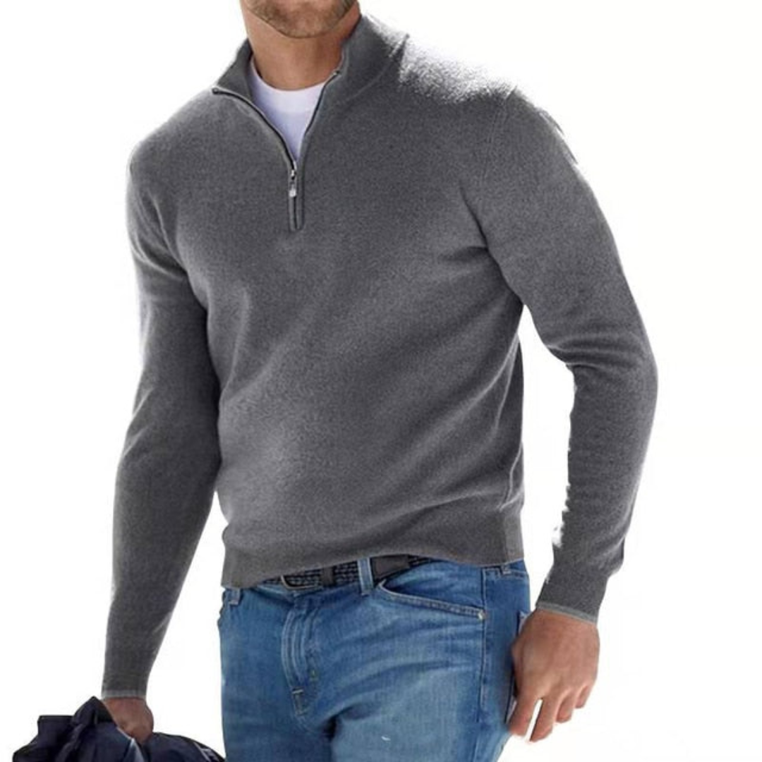 Men's Quarter Zip Shirt | Relaxed