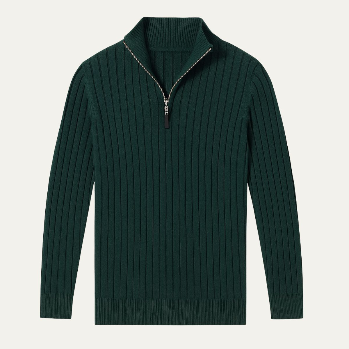 The Oslo Quarter Zip Sweater for Men Old Money