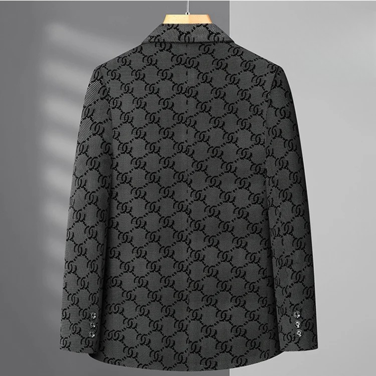 The Kentmere Men’s Oversized Houndstooth Business Casual Work Blazer