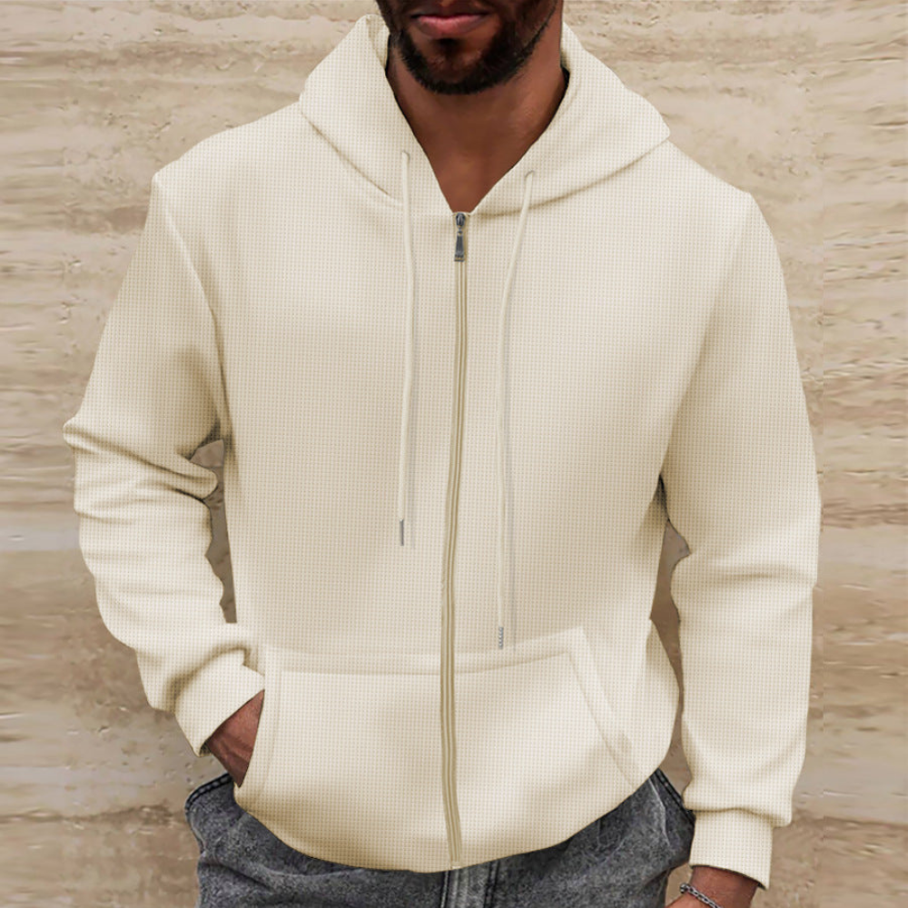 Men's Zip-Up Hoodie Jacket | Cozy