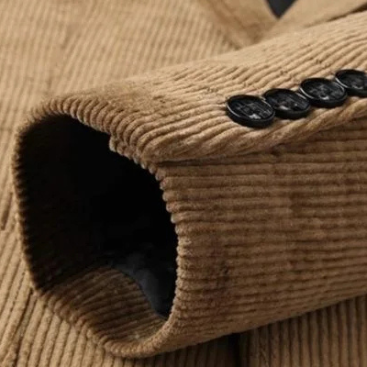 The Lancaster Men’s Thick Flannel  Corduroy Business Blazer