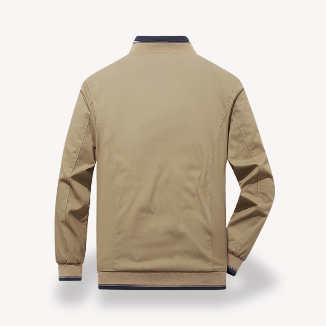 Reversible Formal Bomber Jacket
