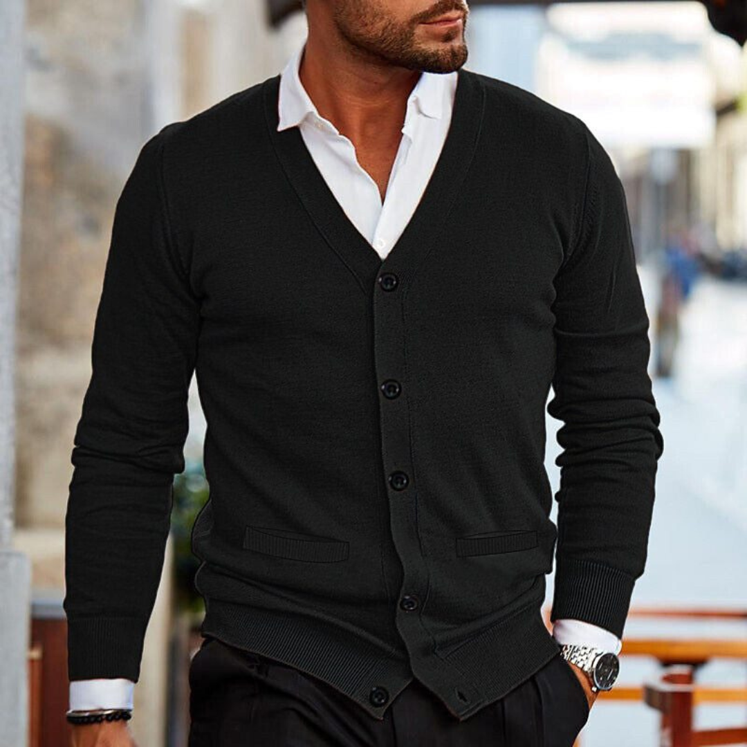 Men's V-Neck Cardigan | Casual
