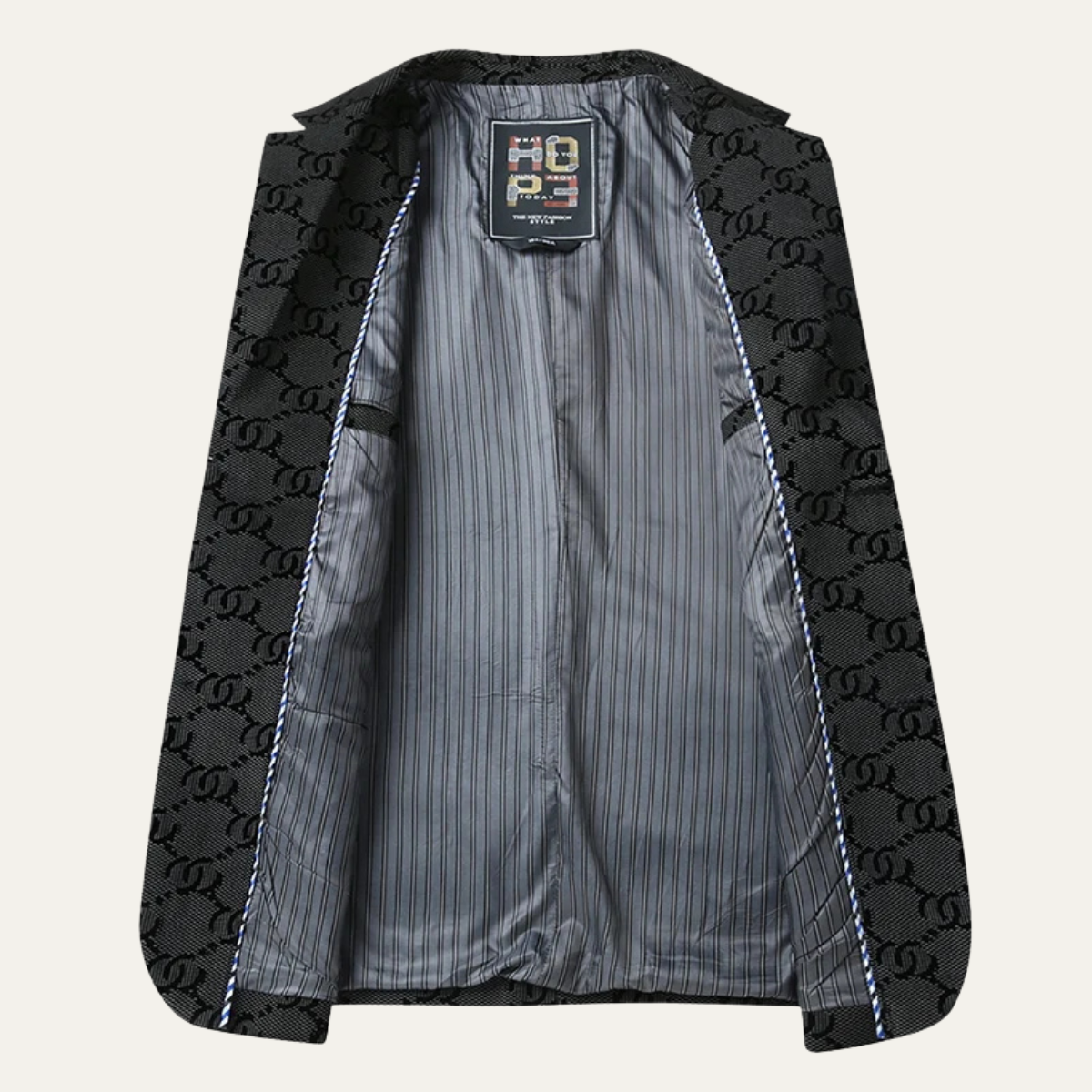 The Kentmere Men’s Oversized Houndstooth Business Casual Work Blazer