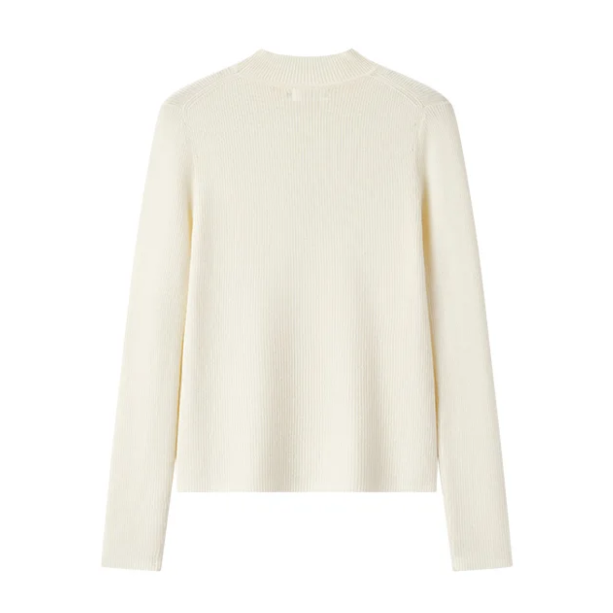 Women's Semi High Neck Wool Knit