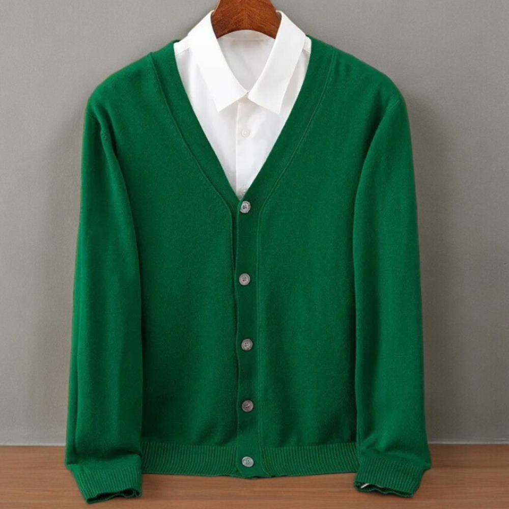 Men's Button-Up Cardigan | Classic