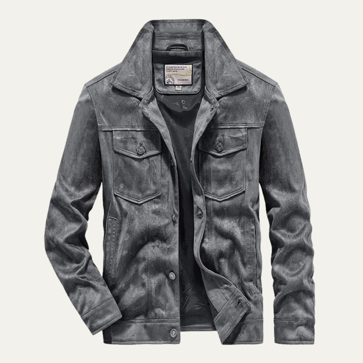 The Vintage Cotton Cargo Jacket for Men — Lightweight Outdoor Style