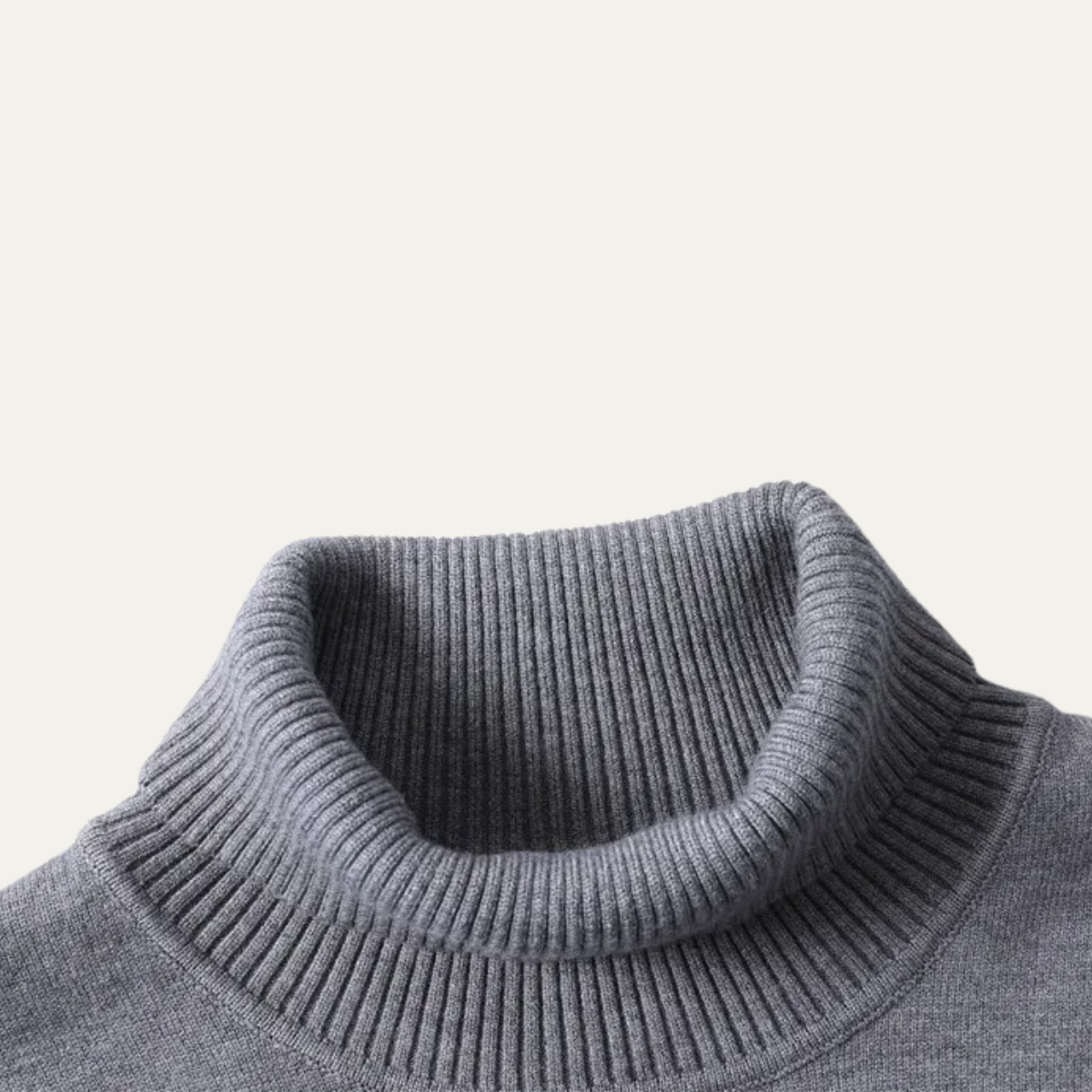 The Caernarfon Men's Slim Fit Turtleneck Sweater