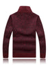 The Lacock Men's Mock Neck Half Zip Sweater