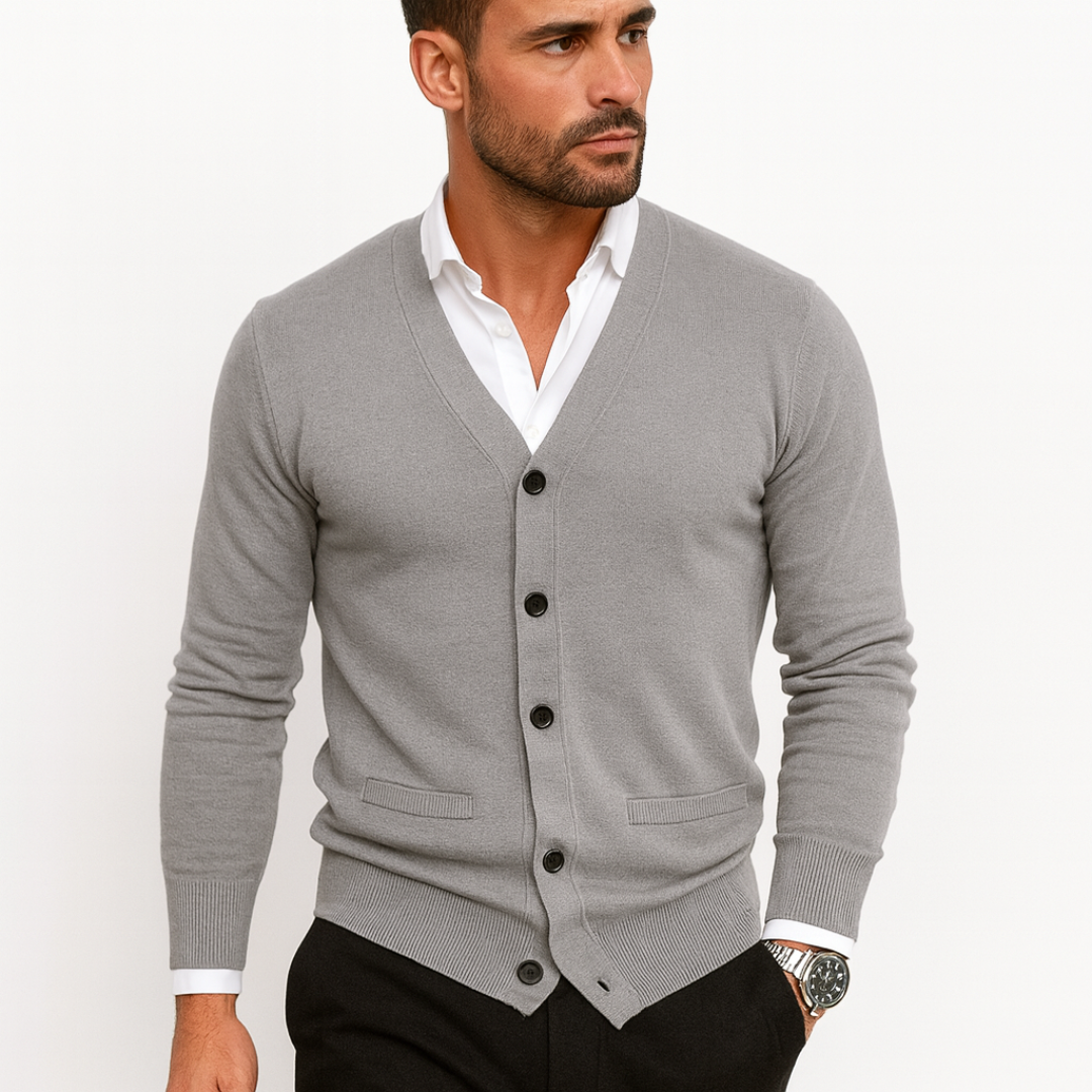 Men's V-Neck Cardigan | Casual