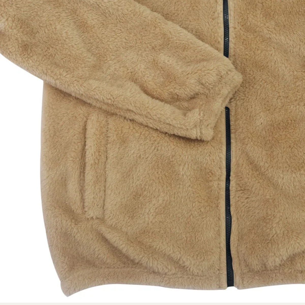 Men’s Fleece Warm Soft Velvet Hoodie Jacket