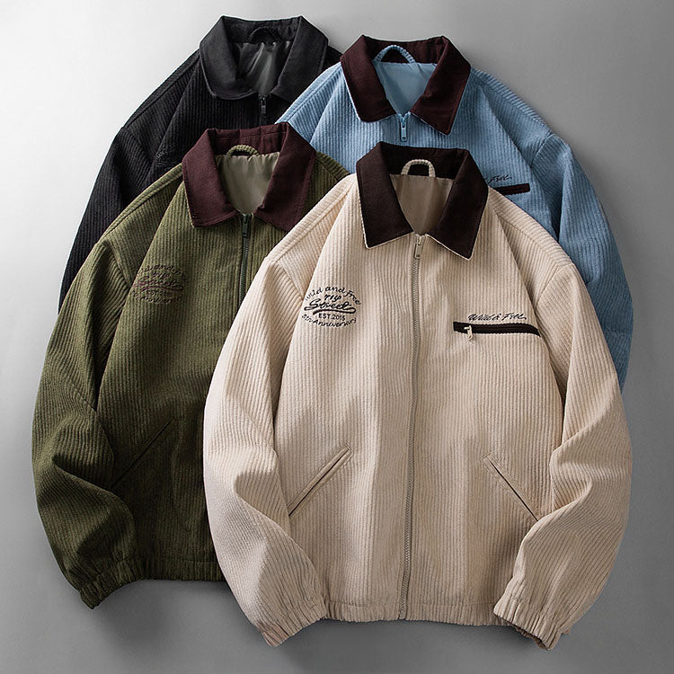 Corduroy Zip Jacket