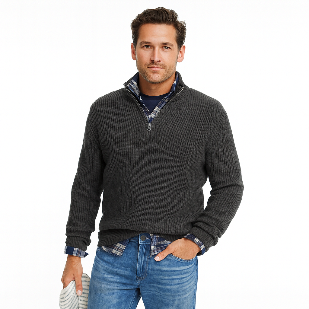 Men’s Cashmere Sweater | Long Sleeve