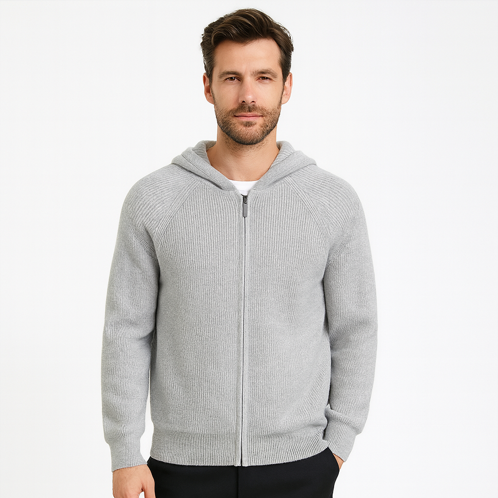 Zip-up hoodie