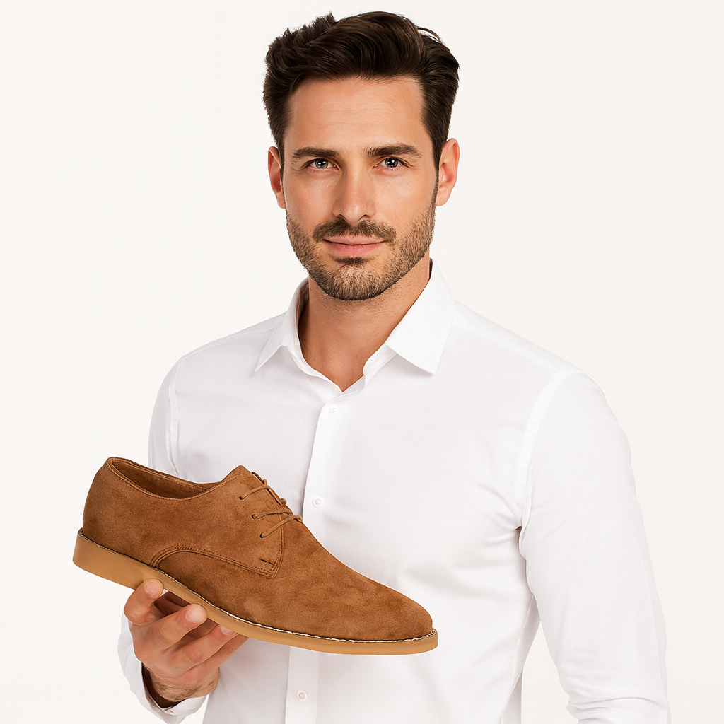 Men’s Suede Oxford Shoes | Comfortable