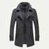 Men's Tall Wool Coat – Slim Long Fit