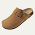 Men's Comfort Clogs – Suede Adjustable Strap