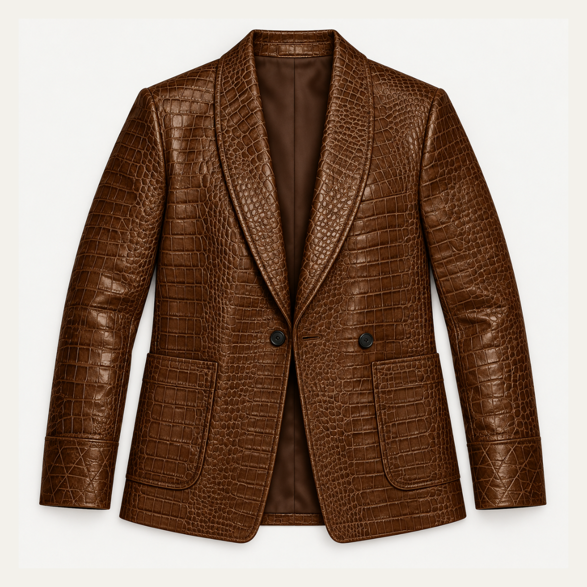 Men's Textured Blazer – Slim Fit Sport Coat