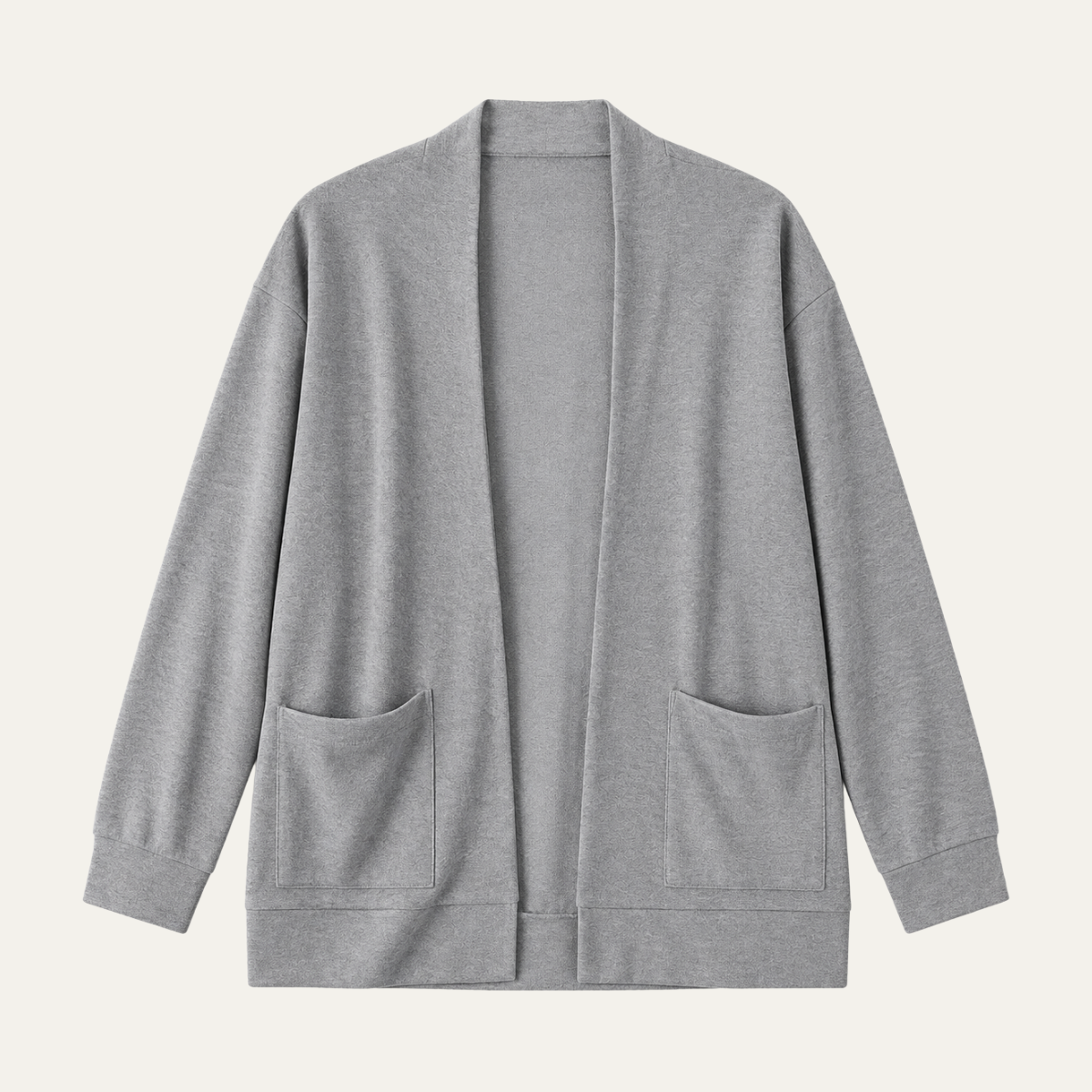Men's Open Knit Cardigan Sweater