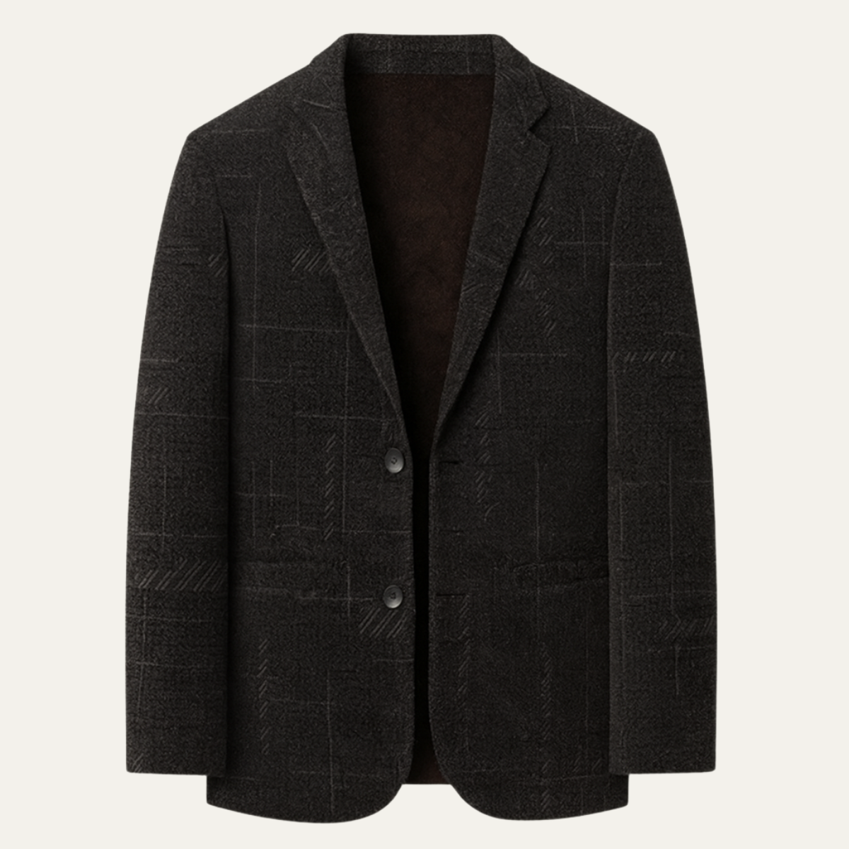 The Cornwall Men’s Slim Fit Checked Business Casual Work Blazer