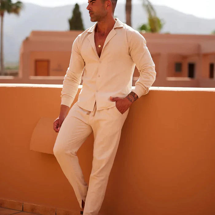 Linen Lounge Set