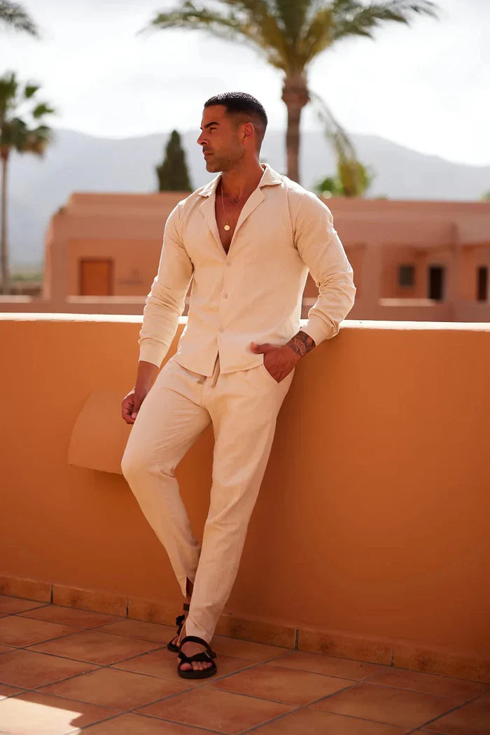 Linen Lounge Set
